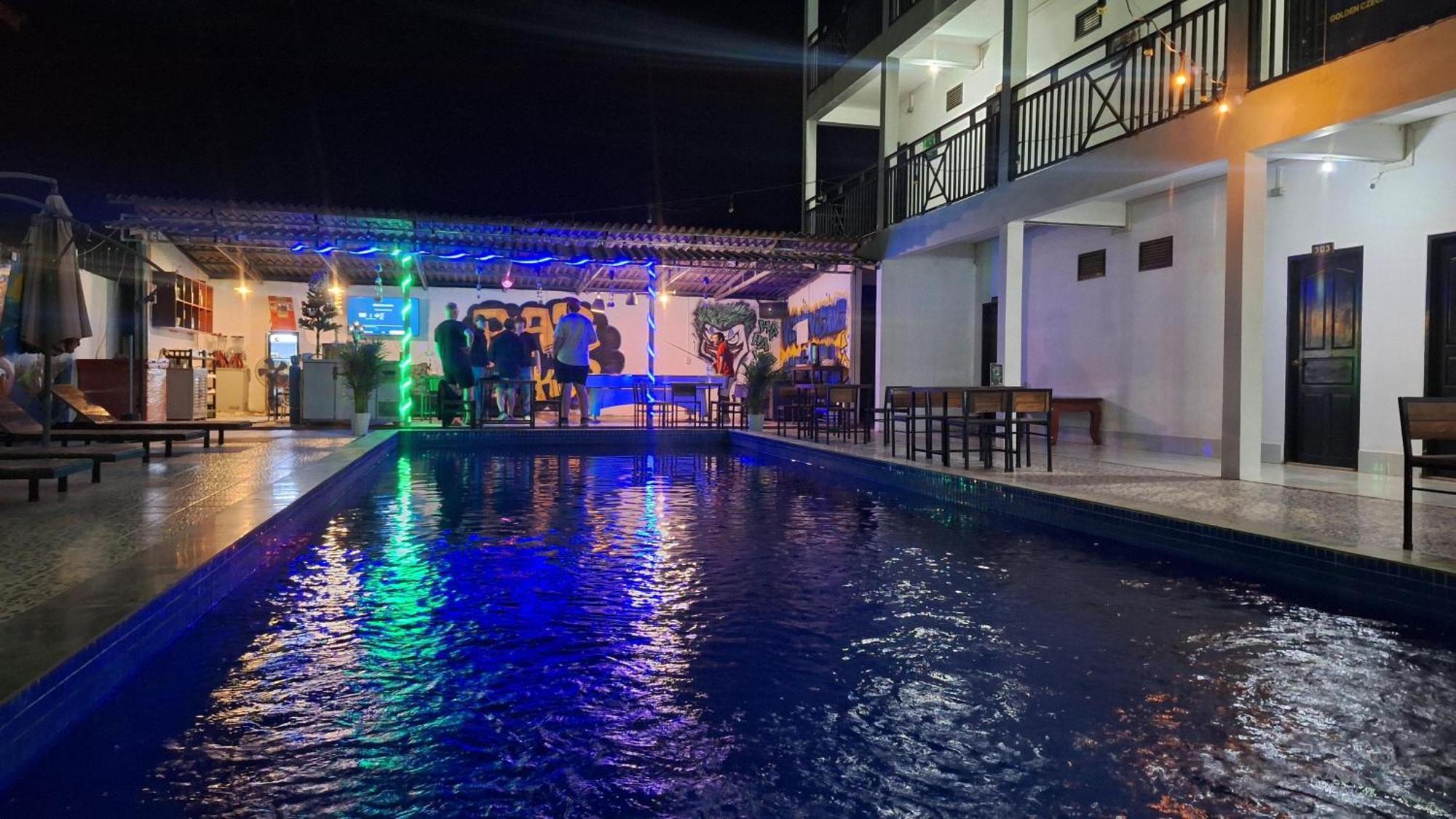 Vang Vieng Santara Backpackers Hostel Екстер'єр фото